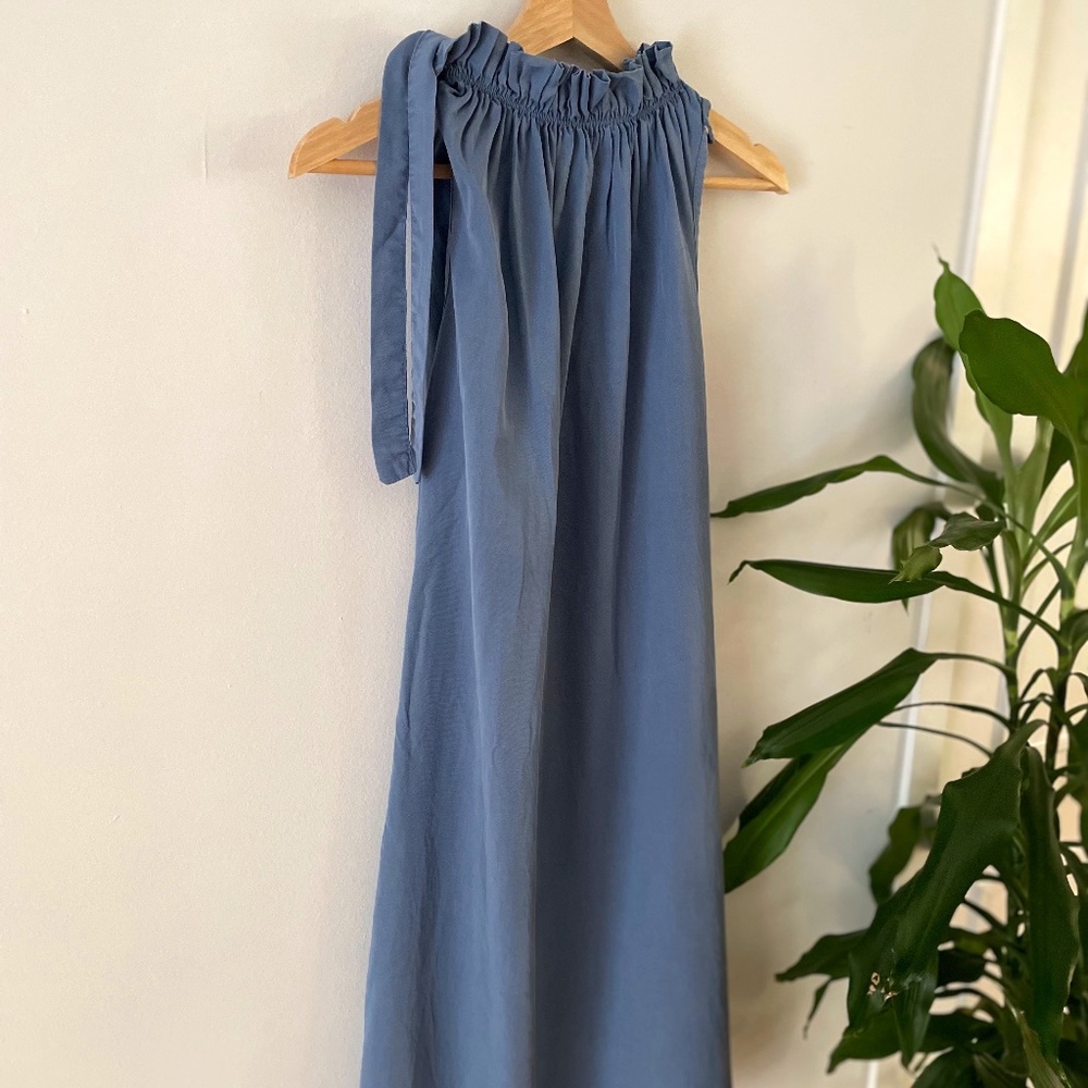 Blue vintage dress